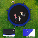 12FT Trampoline for Kids & Adults with Basketball Hoop and Ball ,Recreational Trampolines with 36061169