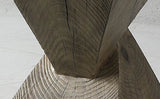Zahi Weathered Oak Finish Accent Table B2726P360667