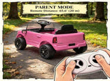 Pink 12V RAM 3500 Ride On Car Dual Motor Electric Ride On Toy with Parental Remote for Toddlers 48616520