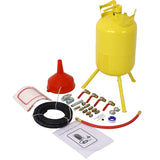 Portable 5-Gallons Air Sand Blaster Handle Sandblasting 5-Gal Air Media Abrasive Blasting Tank W46577220