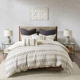 King/Cal King Cotton Jacquard Comforter Mini Set B035128811