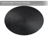 Patio Market Umbrella Base with Water-Resistant Coating, Black 65160914