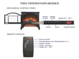18 inch 3D Flame Electric Infrared Quartz Fireplace Stove with remote control W1769112699