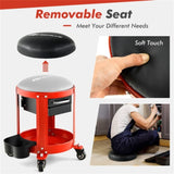 Workshop Creeper Seat with Removable Padded Seat and Drawers 41748675