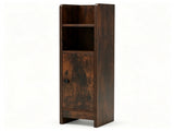 Slim Freestanding Bathroom Storage Cabinet, Narrow Floor Organizer with Open Shelves & Adjustable 44886626
