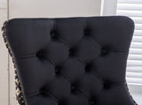 Classic Velvet Dinings, High-end Tufted Solid Wood Contemporary Velvet Upholstered Dining W1143P152034
