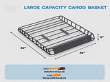 46x36x6in 250lbs roof rack with 4 straps 38899021