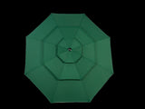 14.8 Ft Double Sided Outdoor Umbrella Rectangular Large with Crank W640P234562