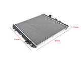 Radiator for JLG SkyTrak Gradall Lull Lifts 450115 450115ST 8036816 1001263606 28176241