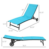 ZNTS Folding Lounge Chairs / beach chair （Prohibited by WalMart） 91677251