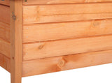 20-inch removable roof, waterproof, green asphalt roof, cedar wood, wooden chicken and rabbit cage 61913269