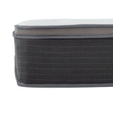 12 in. Twin Size Pocket Spring Hybrid Mattress in a Box, Plush Euro Top Gel Memory Foam Mattress, B011P234652