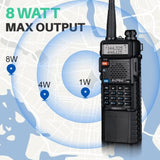 Baofeng Radio UV-5R Ham Radio Long Range Rechargeable Two Way Radio 3800mAh Extended Battery 16986489