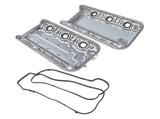 Pair Front Rear Aluminum Engine Valve Cover Replacement for Honda Accord 2008-2012, Odyssey 16444840