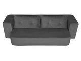 Modern Corduroy Floor Convertible Sofa Bed Folding Sleeper Couch with High-Density Foam Mattress No W6182P567302