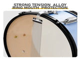 Full Size Adult Drum Set 5-Piece Blue with Bass Drum, two Tom Drum, Snare Drum, Floor Tom, 16" Ride 08283789
