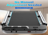 3 in 1 Under Desk Treadmill with Incline,Foldable Treadmills Home, Walking Pad with Handle Bar K1163P389561