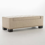 CHELSEA STORAGE OTTOMAN W/STUDS 54574.00F