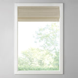 ZNTS Printed Faux Silk Room Darkening Cordless Roman Shade B03598314