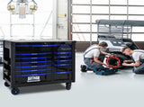 12-Layer Drawer Multi-Purpose Tool Car, With Wheels, Iron Top W1102P167918
