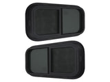 2 Pack 12" W x 22" H RV Camper Vertical Window fit for RV/Camper/Cargo/Food Truck 95486126