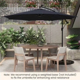 10 Feet Umbrella with LED Lights 91741956