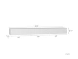 Floating TV Stand Wall Mounted with 16 Color LEDs,69" Modern TV Stand, Floating TV Cabinet W1321P283883