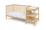 Palmer 3-in-1 Convertible Crib and Changer Combo Natural B02263649
