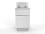 Commercial Deep Fryer, 3-Burner Fryer for Restaurants, Stainless Steel Floor Standing Deep Fryers W5057P394221