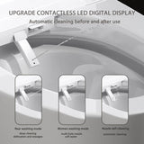 One Piece Bidet Toilet for Bathrooms Smart Bidet Toilet with Warm Air Dryer Heated Seat LED Night W1217P299511