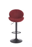 Bar Stools Set of 2 - Adjustable Barstools with Back and Footrest, Counter Height Bar Chairs for W1249P253973