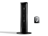 RTW-GR36 US Standard 36 Inch Tower Fan, 110V 45W, Black Plastic Body with Copper Motor, Touch & 95070014