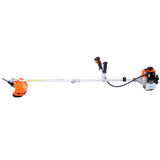 52cc Weed Eater/Wacker Gas Powered, 2 in 1 String Trimme,with 10'' Brush Cutter,Rubber Handle & W465123542