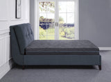 8" Full Size Bed Mattress Gel-Infused Memory Foam Hybrid Mattress, Dark Gray, Mattress in a Box, B011P213341
