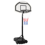 ZNTS 28" x 19" Backboard Adjustable Pool Basketball Hoop System Stand Kid Poolside Swimming Water Maxium 61942967