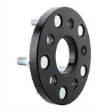 5X100 TO 5X114.3 Wheel Adapters 15MM For FR-S BRZ WRX 20 BLACK SPLINE LUG NUTS 47035008