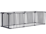200" Adjustable Safety 8 Panels Play Yard Metal Doorways Fireplace Fence Christmas Tree Fence W206P150113