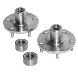 ZNTS Pair Front Wheel Hub & Bearing Assembly for Toyota Camry Avalon Highlander 3.5L 2004-2010 SPK400 58600199