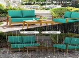Outdoor Loveseat Cushion Set, 48 x 24 inch, Water Repellent Patio Furniture Cushions Replacement 65253800