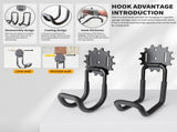 Metal Garden Hose Holder, Wall-Mounted Storage Rack, Water Hose Storage Hanger, Household Hanging 57941223