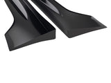 Body Panel Kit Extension fit for Honda Civic 4Dr 8th Gen 2006-2011 Black Side Skirt 46546515