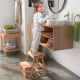 2-Tier Foldable Step Stool - 550 lbs Total Capacity, Multipurpose 74991650