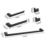 5- Piece Bathroom Hardware Set W928P147467