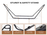 Double-Barrel Stand Only, Heavy Duty Iron Frame for Alls, Easy Assembly 73338427