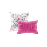 King/Cal King Floral Comforter Set B03596013