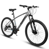 A2757 27 Inch Mountain Bike 21 Speed, Suspension Fork, Aluminum Frame Disc Brake, Mountain biking W709P185448