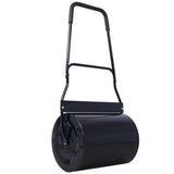 Lawn Roller, 16 Gallon Heavy-Duty Tow Behind Water/Sand Filled Sod Drum Roller for Garden Yard Park W465122200