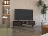 Vance 63" Wide Tv Stand with Two pull down Cabinets, Two Shelves, Cable Management , Living, Tv B200P253744