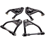 4 Pcs Heavy Duty Front Tubular Control Arms A Arms for Camaro Firebird 1967-1969 58132399