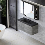 48" Floating Bathroom Vanity with Sink, Modern Wall-Mounted Bathroom Storage Vanity Cabinet with W1573P155848